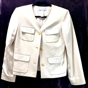Off white Liz Claiborne beautiful jacket